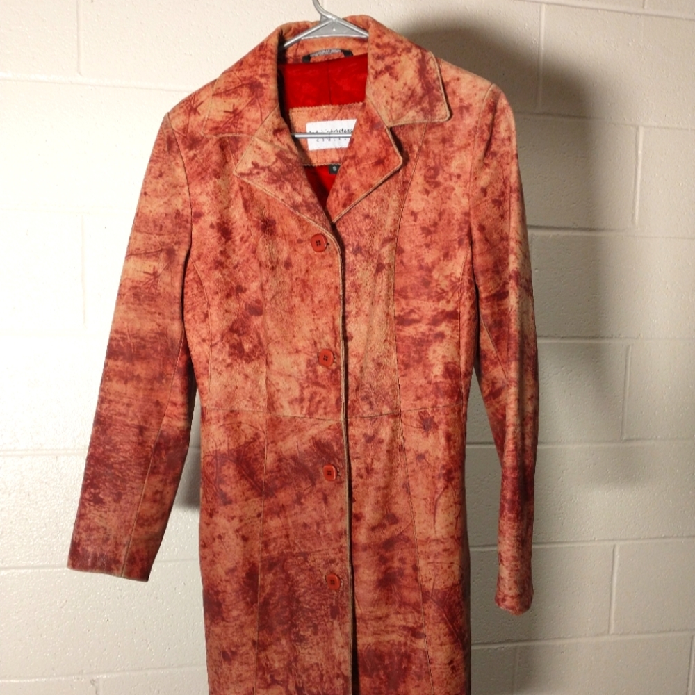 Women's Leathers Long Coat